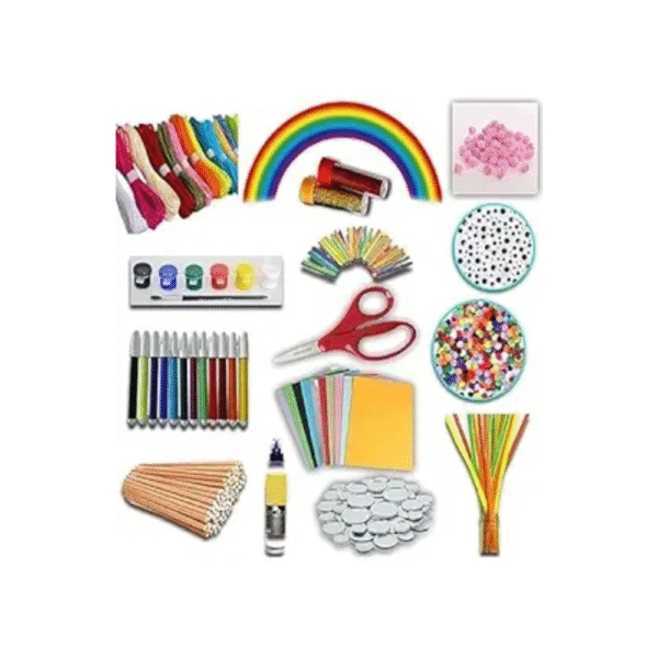 Set of art and craft accessories